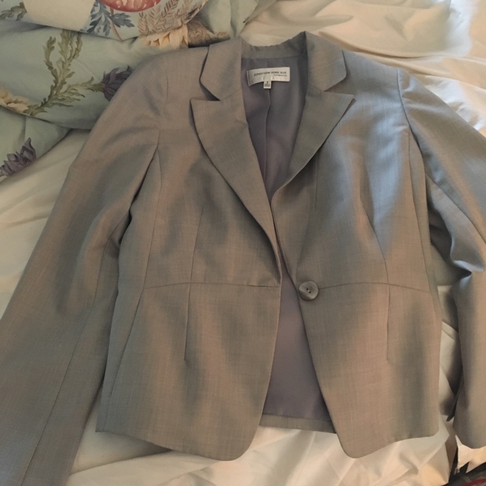 Jones NY gray blazer